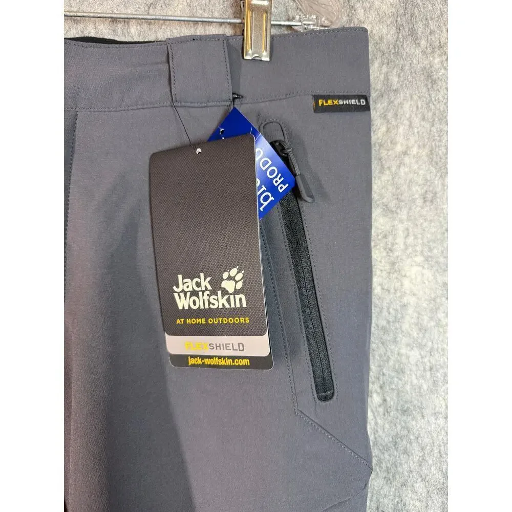 NEW Jack Wolfskin Mens Activate Thermic Flex Shield Pants Outdoor Hiking - Med